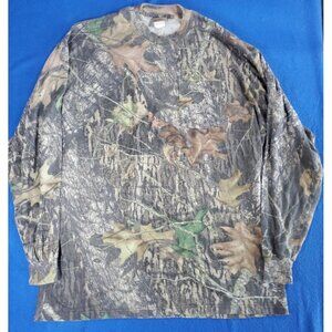 Outdoors Hiking Hunting Camo Long sleeve Shirt Men's Size XL